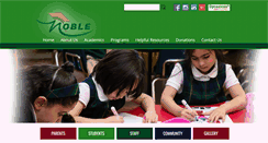 Desktop Screenshot of noblela.org